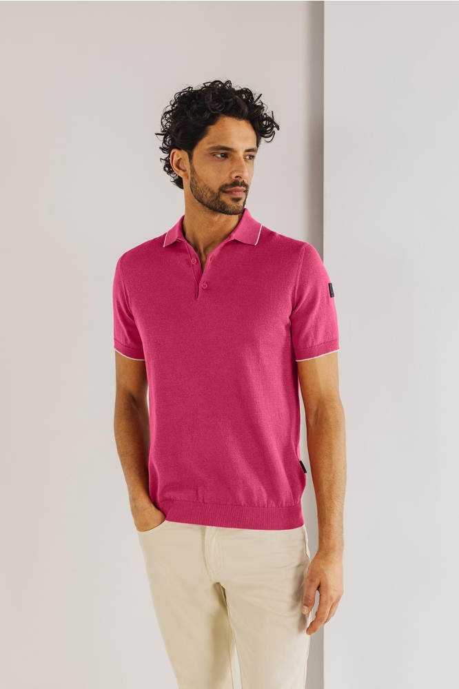 GEBREIDE POLO MET KORTE MOUWEN 47115091 4300